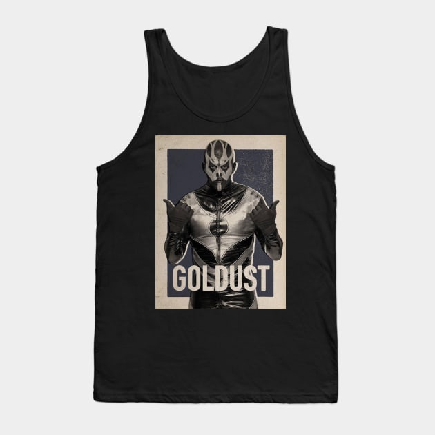 Goldust Vintage Tank Top by nasib